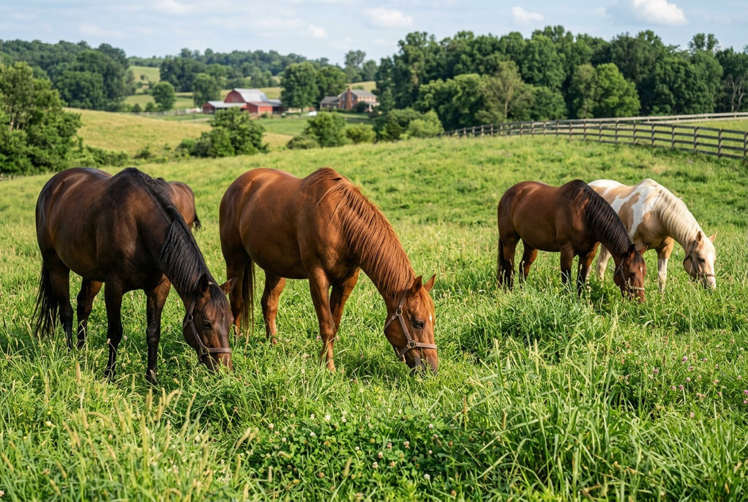 Using Blue Grass Forage for Weight Management