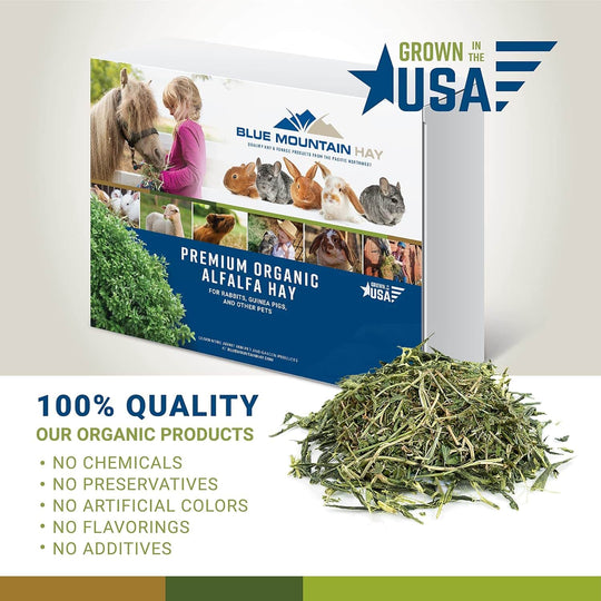 Organic Alfalfa Hay