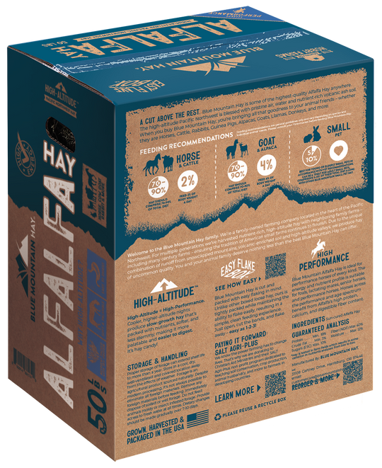 Alfalfa Hay Easy Flake Box
