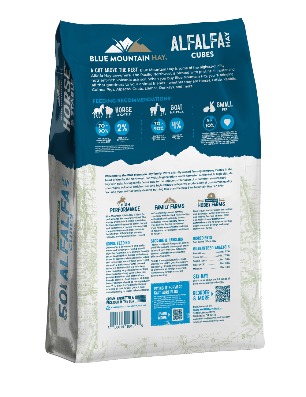 Alfalfa Hay Cubes