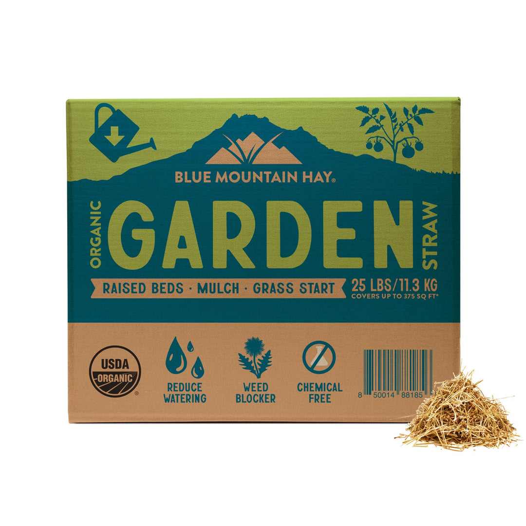 herbicide free hay Organic Garden Straw | Natural Mulch & Soil Enricher