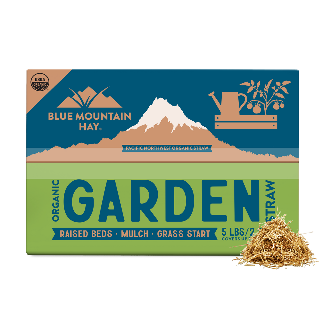 USDA Certified Organic Garden Straw