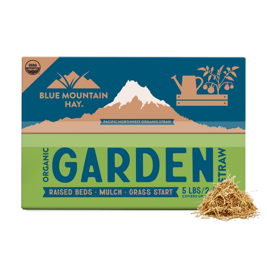 USDA Certified Organic Garden Straw