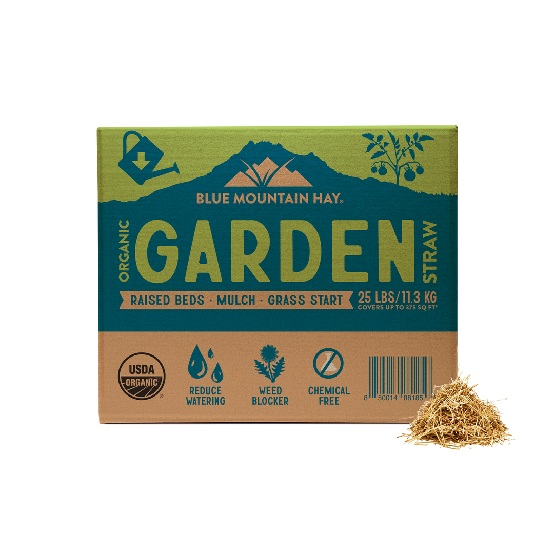 USDA Certified Organic Garden Straw