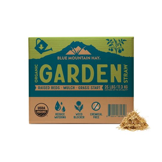 USDA Certified Organic Garden Straw