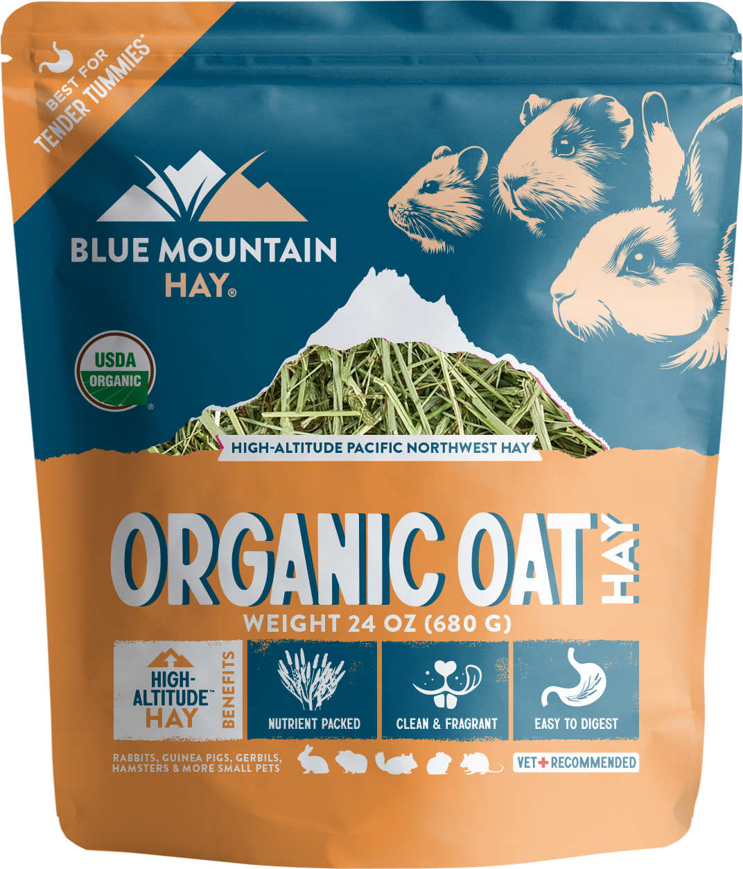 Organic Oat Hay