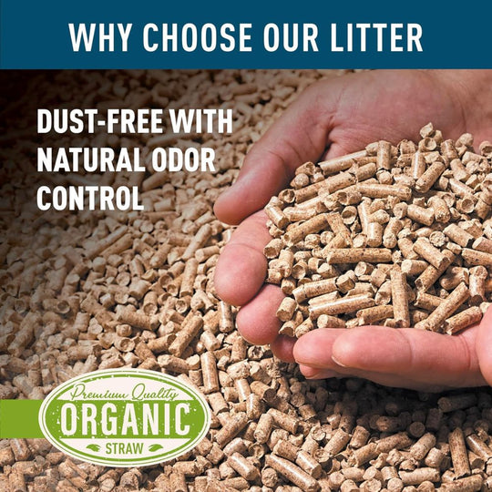 Organic Wheat Straw Litter