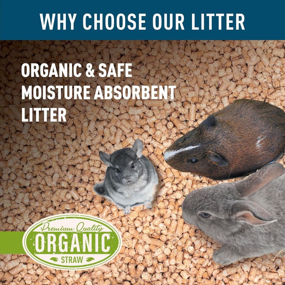 Organic Wheat Straw Litter