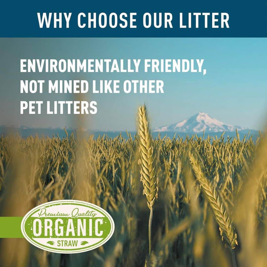 Organic Wheat Straw Litter