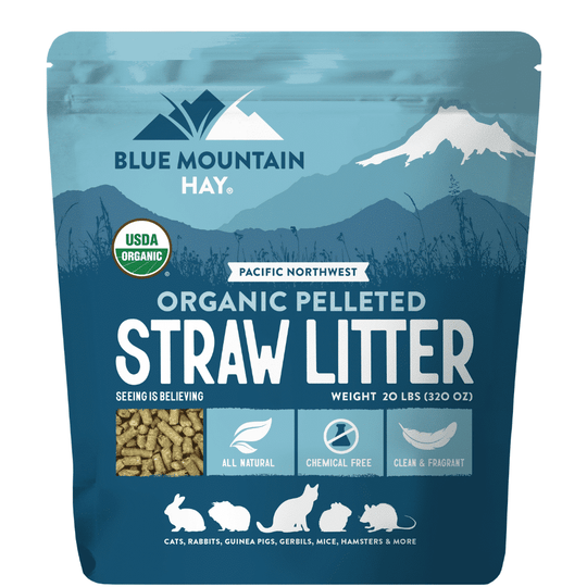 Organic Wheat Straw Litter