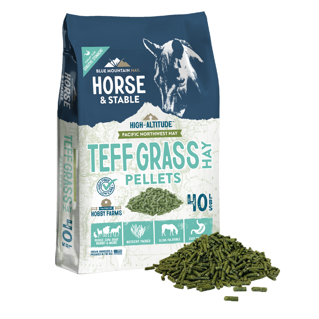 Teff Grass Hay Pellets