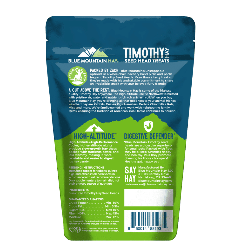 Timothy Hay Seedhead Treats